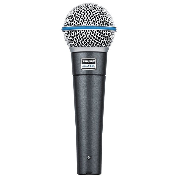 Microfone Dinâmico BETA 58A