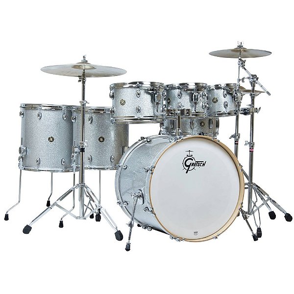 Bateria Gretsch Catalina Maple Com Ferragem CM1E826P-SS