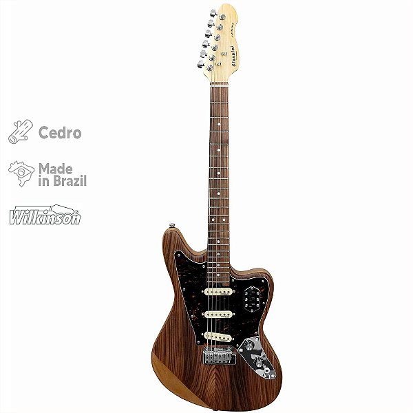 Guitarra Stratocaster Masterwood Supersonic Giannini GMW33 Natural
