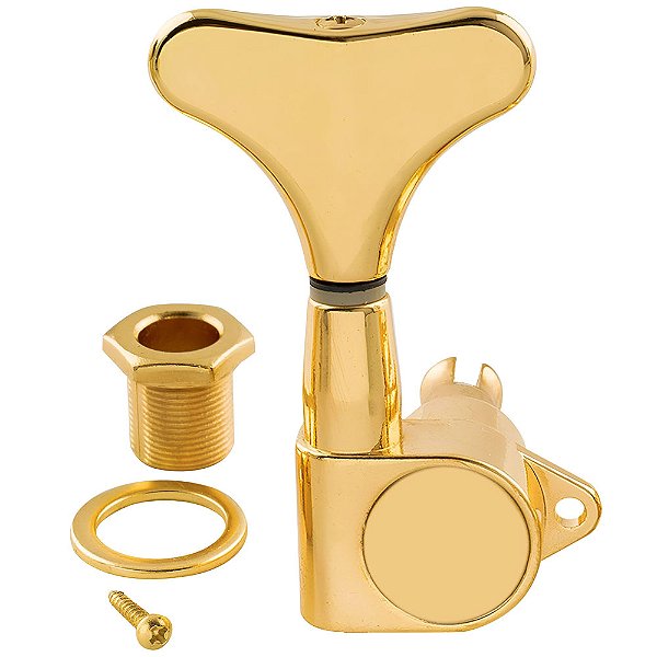 Tarraxa Avulsa Blindada Dourada Para Contra Baixo Lado Direito