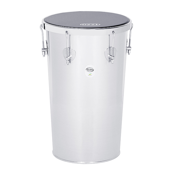 Rebolo Cônico Izzo Alumínio Pele Napa Preta 12x50