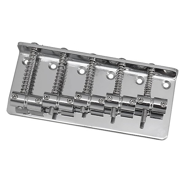 Ponte Vintage Cromada Para Contra Baixo 16mm Jazz Bass 5 Cordas