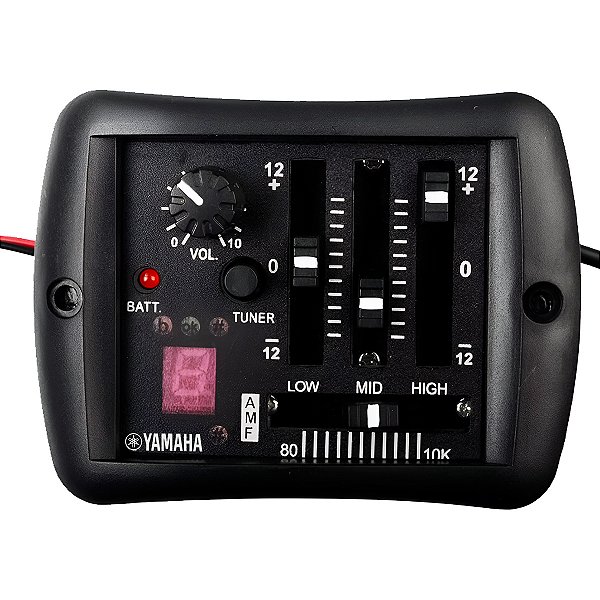 Pré Amplificador Yamaha Com Equalizador 3 Bandas Para Violão Apx Cpx