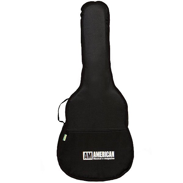 Capa Bag Simples Para Guitarra Elétrica Com Alça Tira Colo