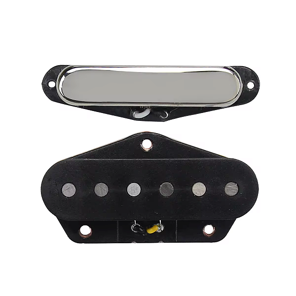 Set De Captadores Fleor Single Coil Lipstick Alnico 5 Para Telecaster Pos. Braço e Ponte