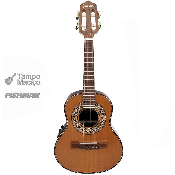 Cavaco Cavaquinho Elétrico Giannini Raiz Cadência Fishman CS9