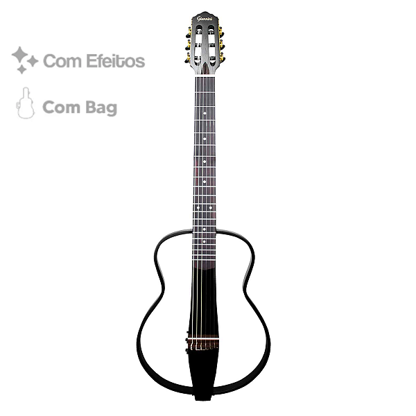 Violão Nylon Vazado Giannini Roadman GRMN BK (Black)