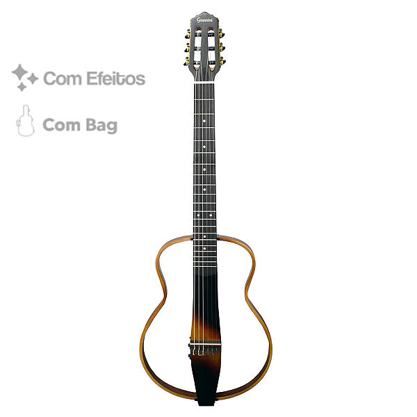 Violão Nylon Vazado Giannini Roadman GRMN 3TS (3 Tone Sunburst)