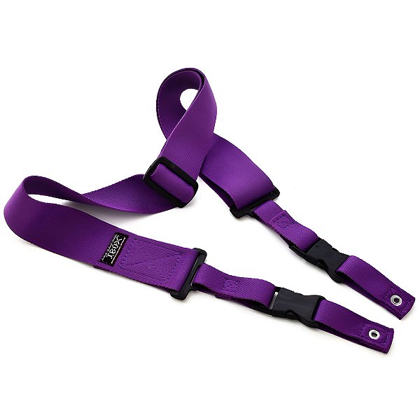 Correia Quick Release Comfort Roxa Guitarra Violão CQK522