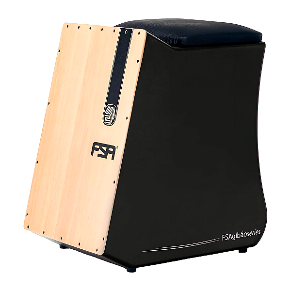 Cajon Profissional Gibao FSA Elétrico Mostruário Com Detalhes