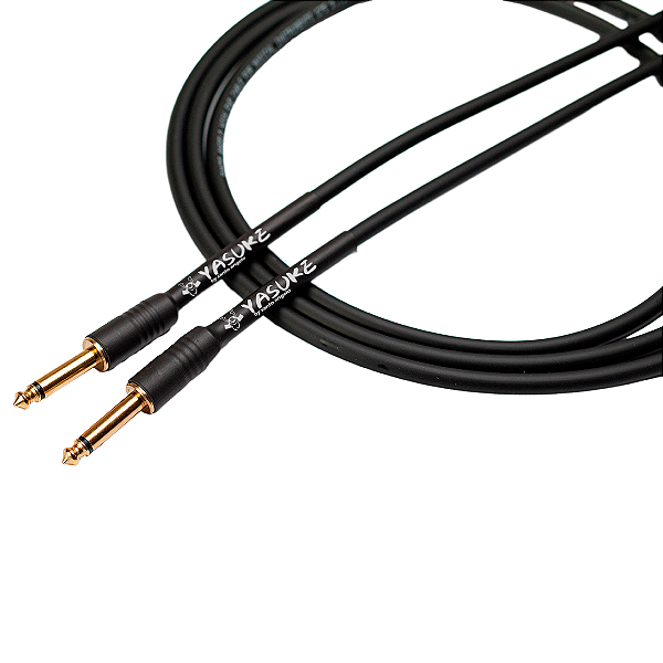Cabo Para Instrumentos Santo Angelo Yasuke P10 Banhado a Ouro 3,05m