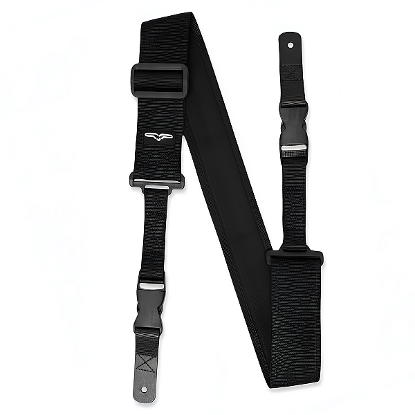 Correia Alça AVS 5cm Para Guitarra Violão Com Engate Rápido