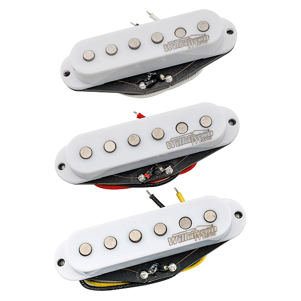 Captador Single Coil Wilkinson Alnico V Stratocaster Polos Escalonados - Braço, Meio e Ponte