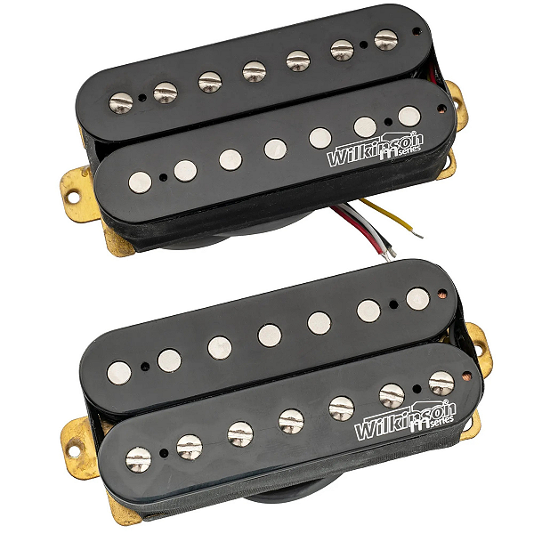 Captador Wilkinson Humbucker High Gain Guitarra 7 Cordas Cerâmico Braço e Ponte
