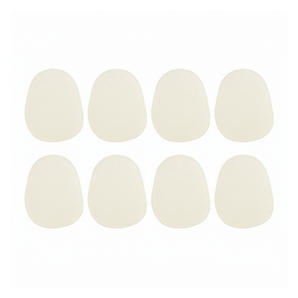 Kit com 08 Protetores Adesivos De Silicone Para Boquilha De Massa