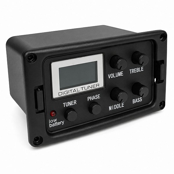 Pré Amplificador Para Violão Compatível Com Sistema Tagima TEQ-3 Equalizador 3 Bandas