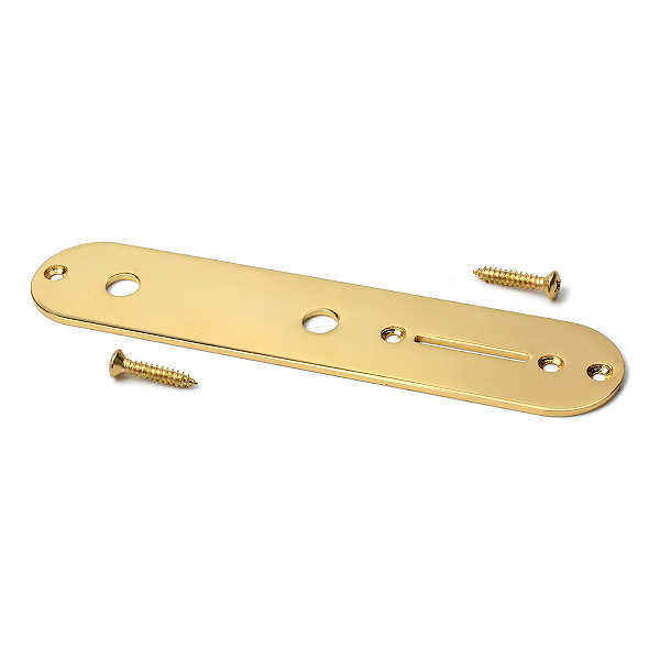 Control Plate Placa De Controle Dourada Para Guitarra Telecaster Vintage