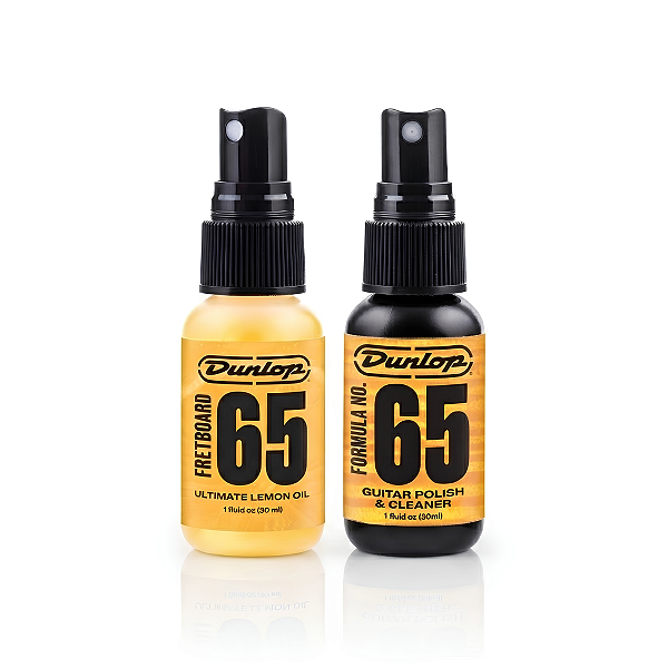 Kit Limpeza e Manutenção Dunlop para Guitarra Violão e Baixo Formula 65