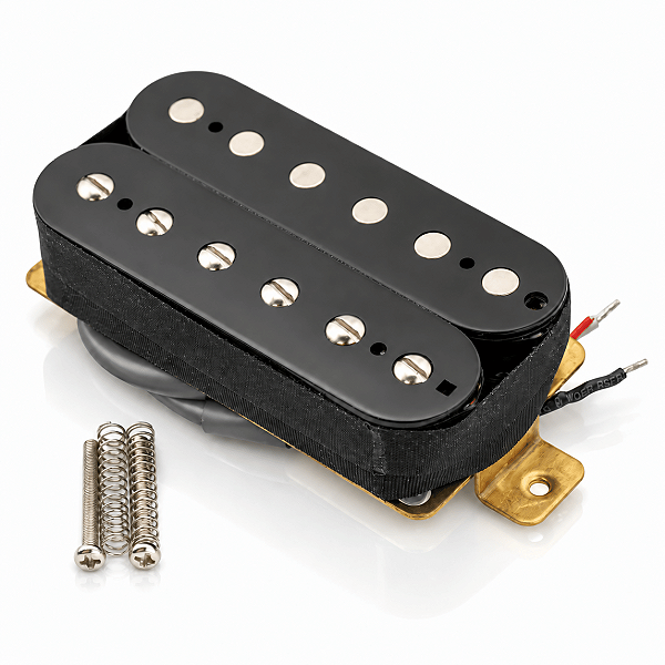 Captador Humbucker Para Guitarra Braço Alnico V 7.2K Vintage 4 Fios Preto