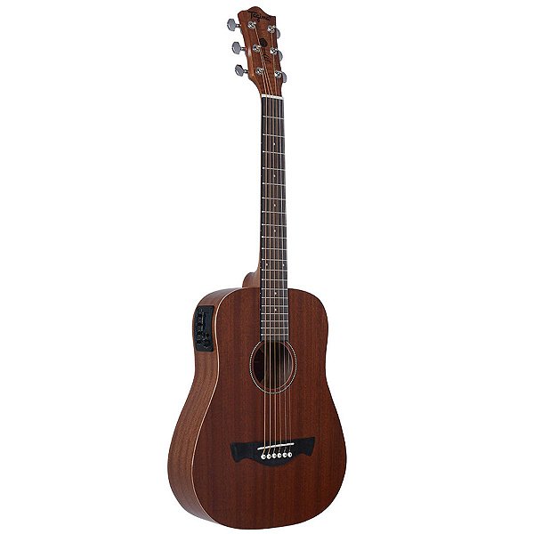 Violão Aço Tagima Elétrico Baby Fosco Serie Mahogany