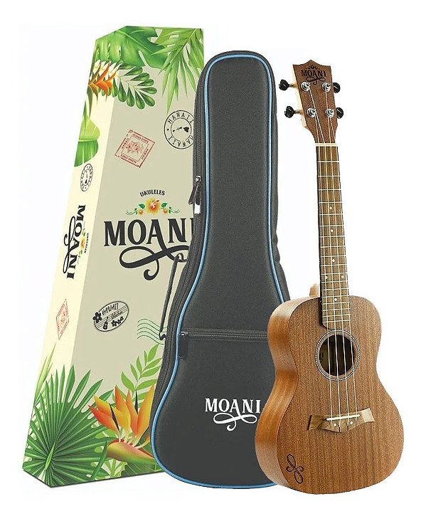 Ukulele Moani Concert Acustico UKSS02-23 Sapele Com Capa