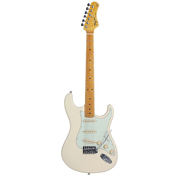 Guitarra Elétrica Tagima TG-530 Série Woodstock Olympic White