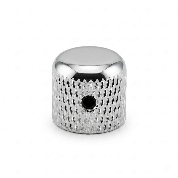 Knob De Metal Para Guitarra Contra Baixo Cromado
