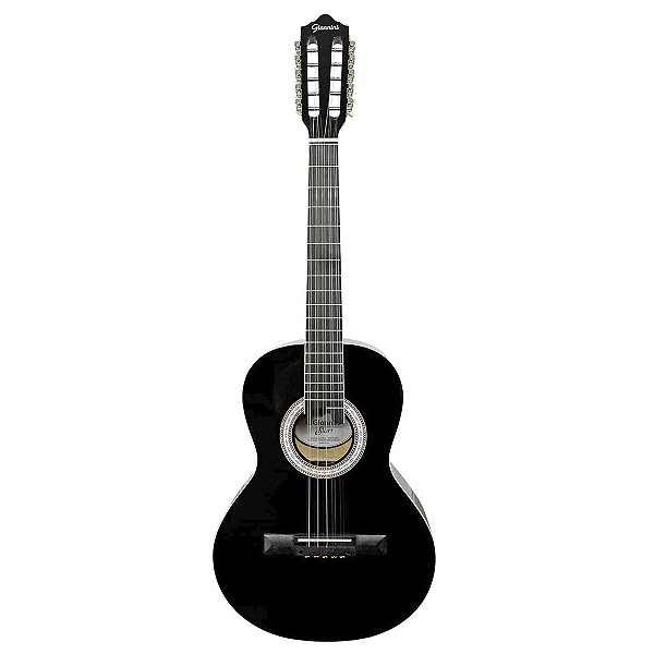 Viola Caipira Giannini Acústica Preta Clássica VS-14 (BK)