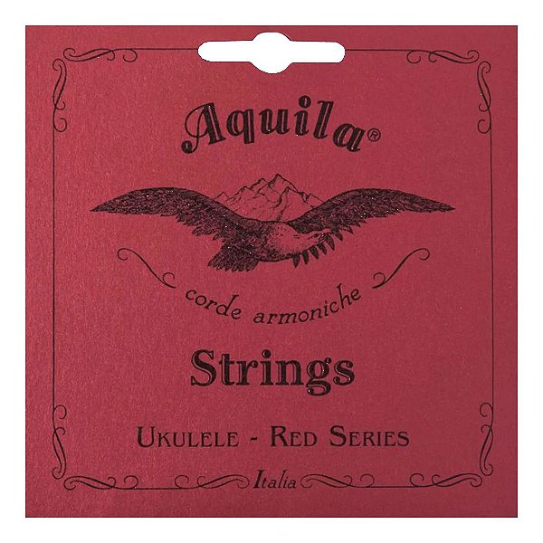 Jogo de Cordas Para Ukulele Aquila Concert Red Series