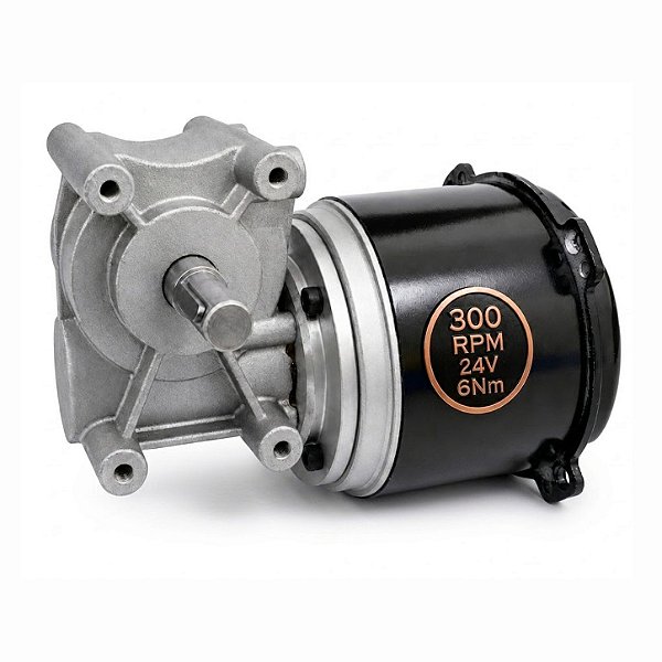 Motoredutor 24V DC 300 RPM - MK30024