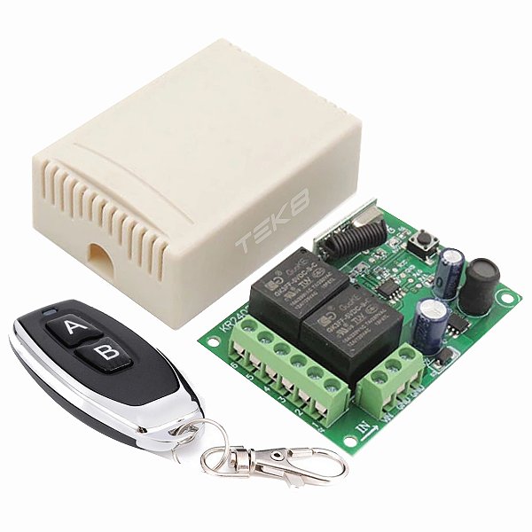 Remoto 2 Canais 06-30V - 10A 1CT - MR2C530