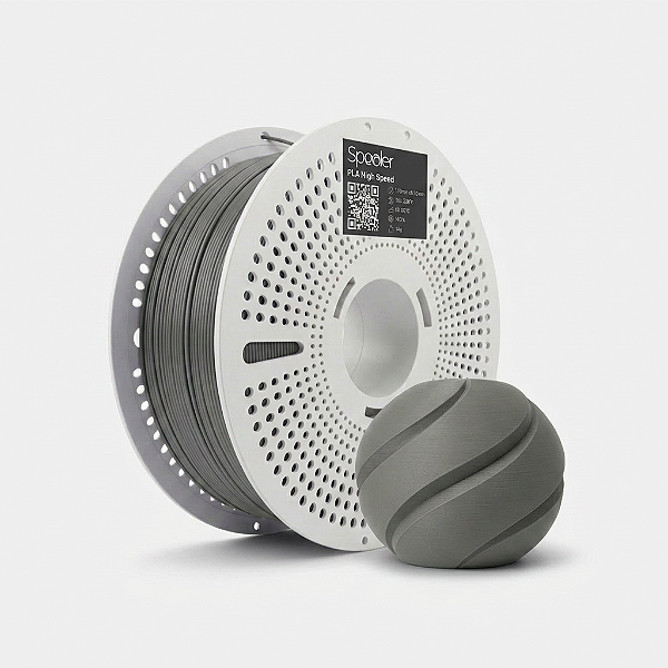 Filamento PLA High Speed Cinza 1kg 1,75mm - Spooler