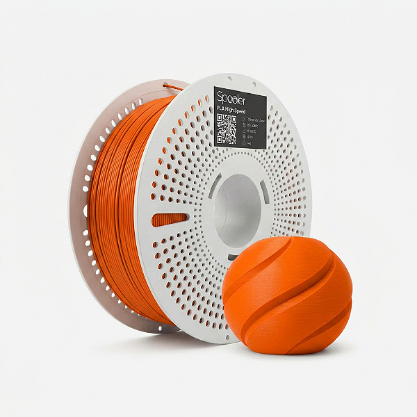 Filamento PLA High Speed Laranja 1kg 1,75mm - Spooler