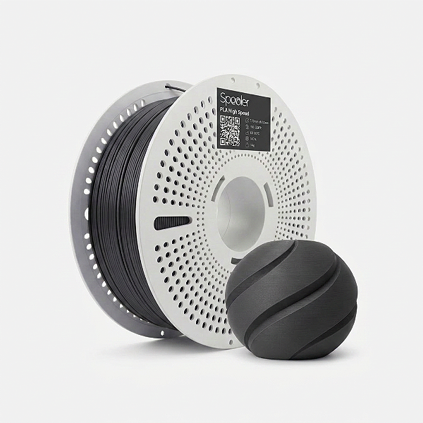 Filamento PLA High Speed Preto 1kg 1,75mm - Spooler