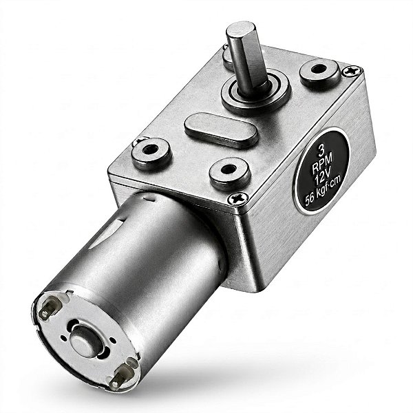 Motoredutor 12V DC 3 RPM - MJ003