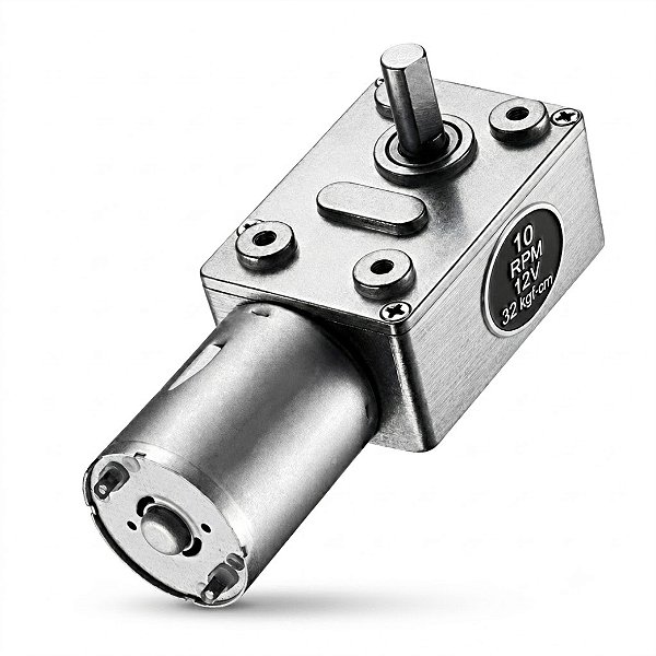 Motoredutor 12V DC 10 RPM - MJ010