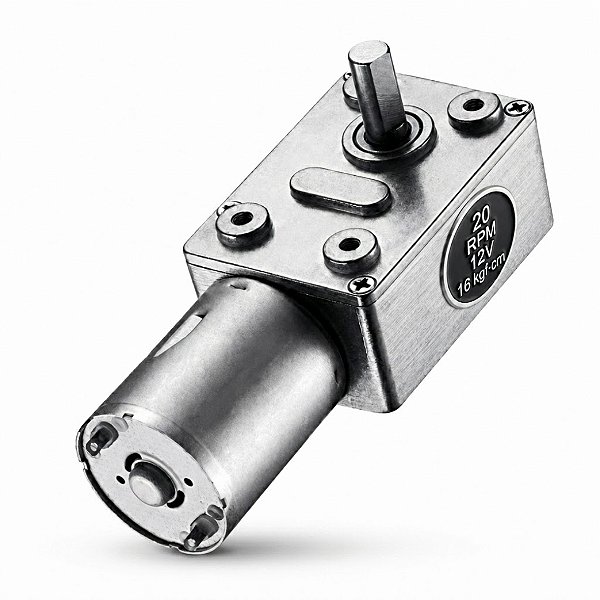 Motoredutor 12V DC 20 RPM - MJ020