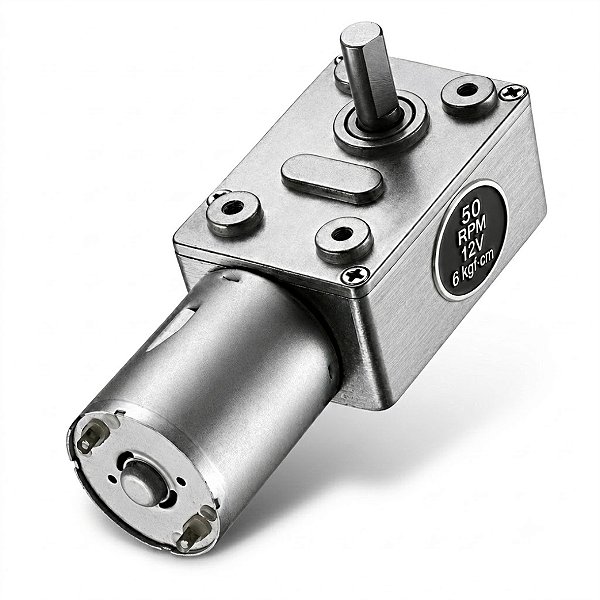 Motoredutor 12V DC 50 RPM - MJ050