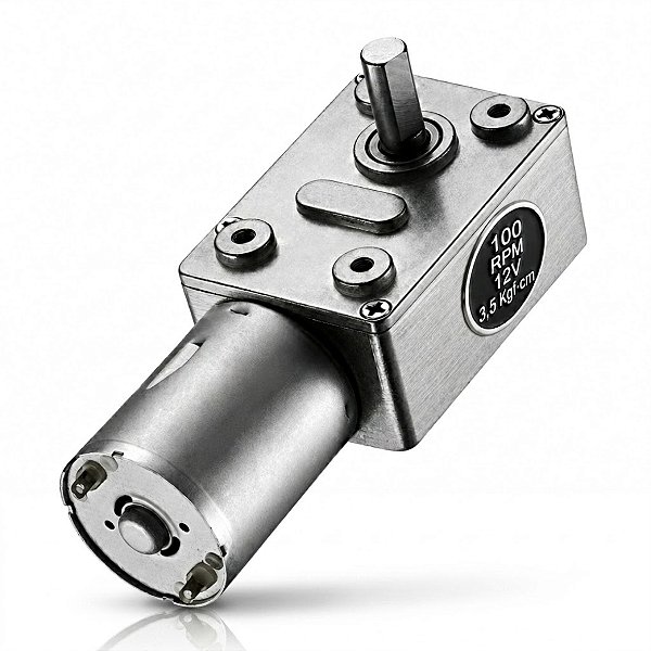 Motoredutor 12V DC 100 RPM - MJ100