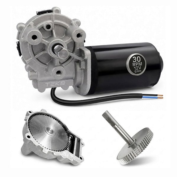 Motoredutor 12V DC 30 RPM - MBB3012