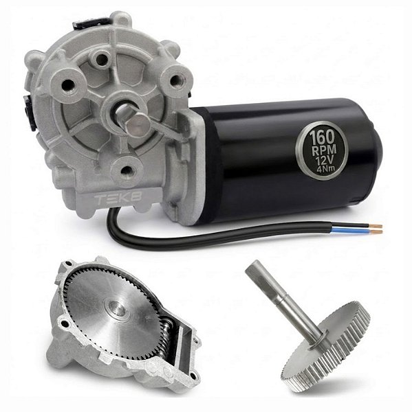 Motoredutor 12V DC 160 RPM - MBB1612