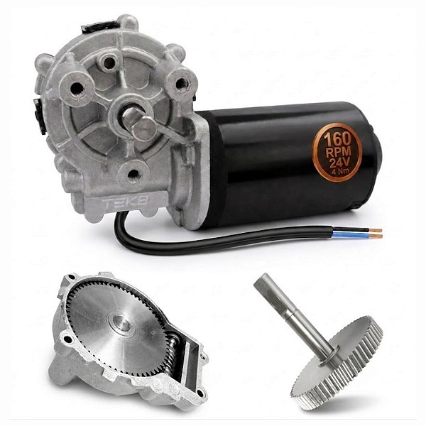 Motoredutor 24V DC 160 RPM - MBB1624