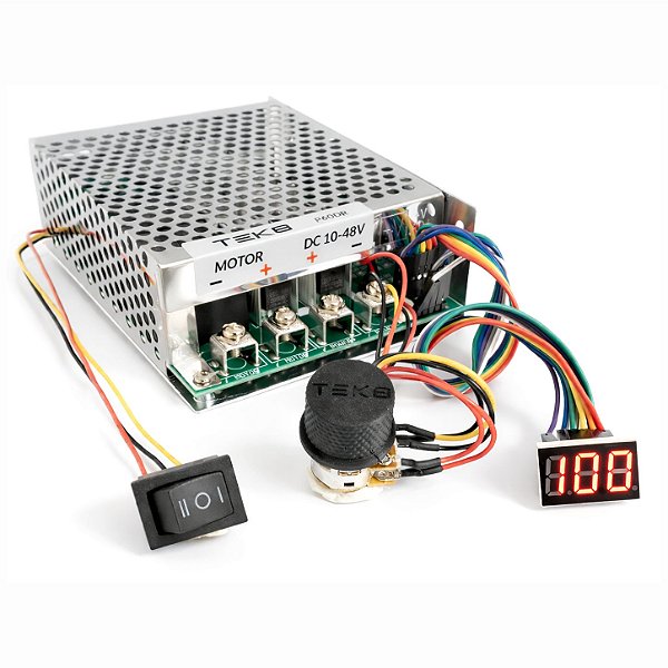 Controlador de Velocidade PWM Digital 60A com Reversão - P60DR