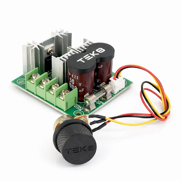 Controlador PWM P10SP 10A 12V-36V para Motor DC | TEK8