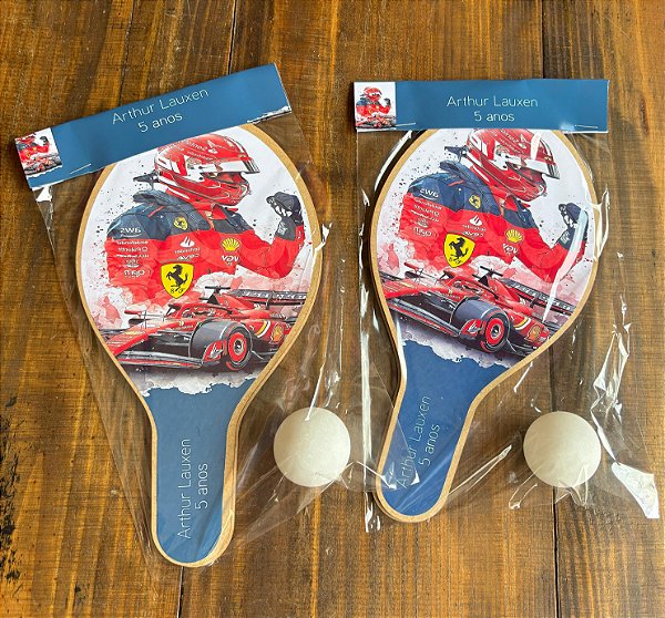 Kit Raquetes ping pong, Formula 1