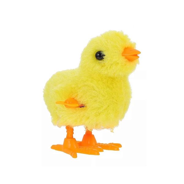 Pintinho Amarelinho Divertido De Pelúcia á Corda Infantil