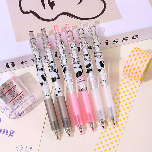 Lápis Ponta Infinita C/Borracha Panda