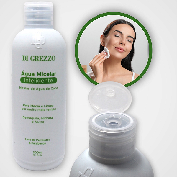 Água Micelar Água de Coco 300ml - Di Grezzo