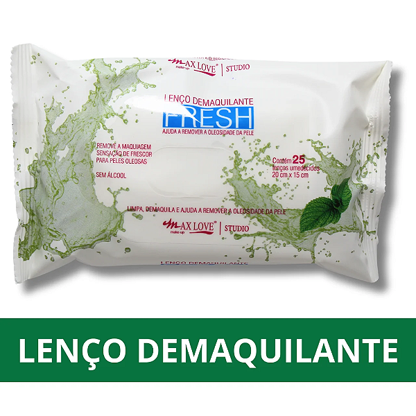 Lenço Demaquilante Fresh Max Love