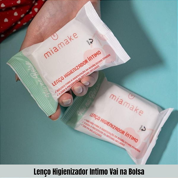 Lenço Higienizador Intimo Vai na Bolsa